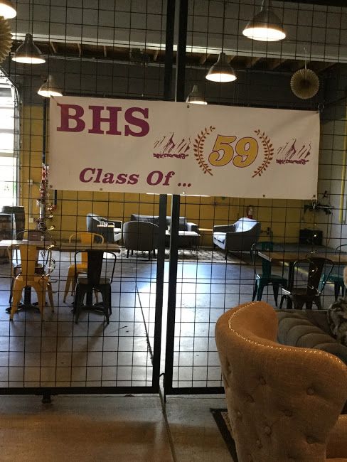 BHS 1959 Class Banner